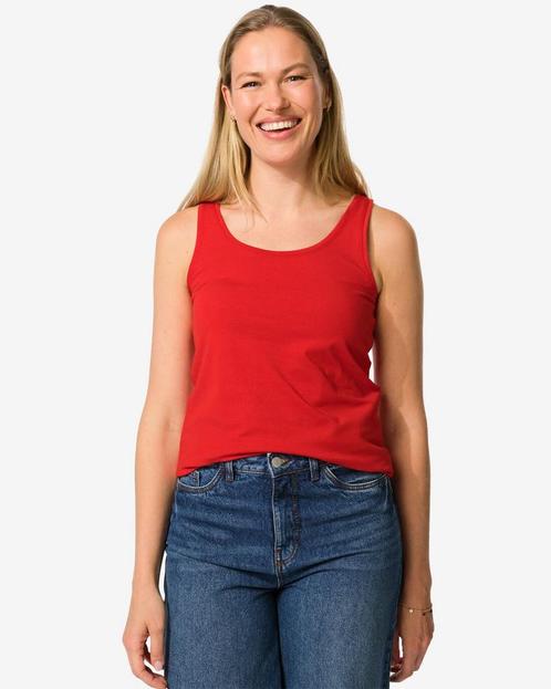 HEMA Damessinglet Carry rood, Kleding | Dames, Overige Dameskleding, Nieuw, Verzenden