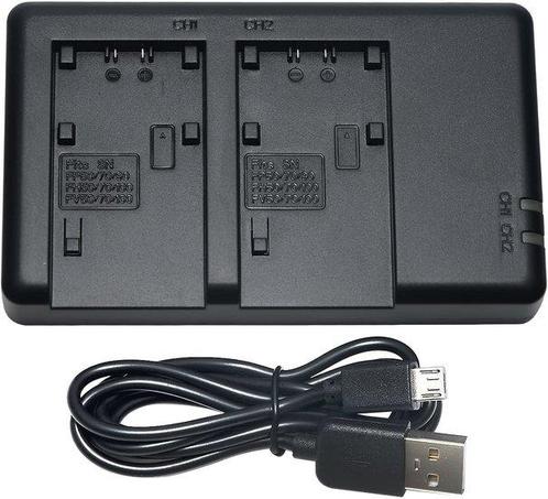 NP-FH100 USB Duolader (Sony), Audio, Tv en Foto, Fotografie | Accu's en Batterijen, Nieuw, Ophalen of Verzenden