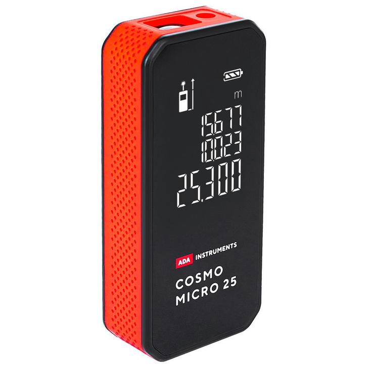 ADA COSMO MICRO 25 Afstandsmeter | Oplaadbaar via USB-C!, Doe-het-zelf en Verbouw, Meetapparatuur, Afstand, Nieuw, Verzenden
