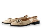 Manfield Slingbacks in maat 39 Wit | 10% korting, Verzenden, Wit, Zo goed als nieuw, Manfield