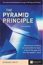 The Pyramid Principle / Present Your Thinking So Clearly, Verzenden, Zo goed als nieuw, Barbara Minto