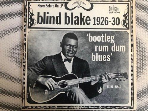 Blind Blake and Blind Lemon Jefferson - Three records of two, Cd's en Dvd's, Vinyl Singles