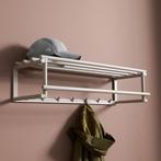 *WOONWINKEL* Beige Kapstok Met Hoedenplank, Huis en Inrichting, Woonaccessoires | Kapstokken, Verzenden, Nieuw