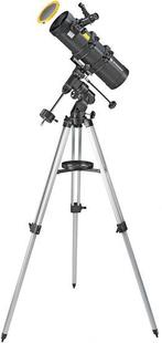 Bresser Spica I 130/650 Spiegeltelescoop EQ + Smartphone ..., 80 tot 200 mm, Verzenden, Spiegeltelescoop (reflector), Nieuw