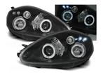 Angel Eyes koplamp units Black geschikt voor Fiat Grande, Auto-onderdelen, Verlichting, Verzenden, Nieuw, Fiat