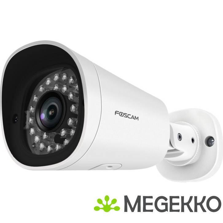 Foscam G4EP-W 4MP PoE Bullet Wit, Audio, Tv en Foto, Videobewaking, Nieuw, Verzenden
