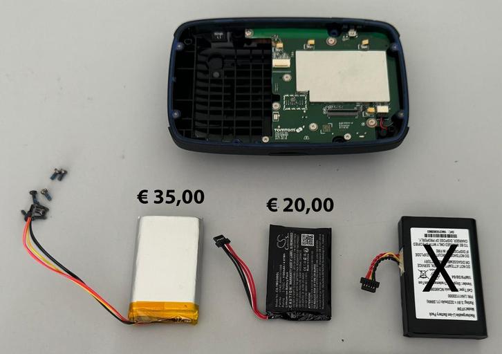 Accu / batterij voor uw TomTom Rider, Auto diversen, Autonavigatie, Nieuw, Ophalen of Verzenden