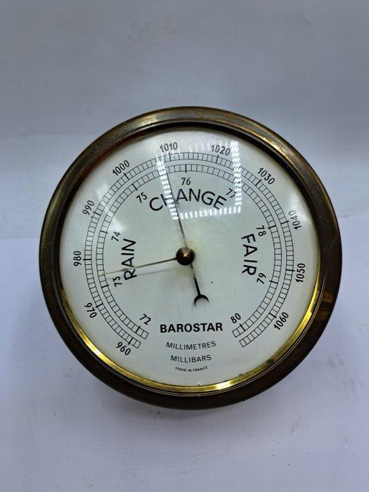 Barostar Marine barometer - Messing, Glas - BAROSTAR, Antiek en Kunst, Curiosa en Brocante