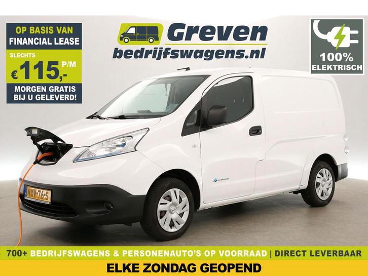 Nissan E-NV200 Optima | Elektrisch | Airco | Camera |, Auto's, Bestelauto's, Te koop, Automaat, Financial lease, Elektrisch, Wit