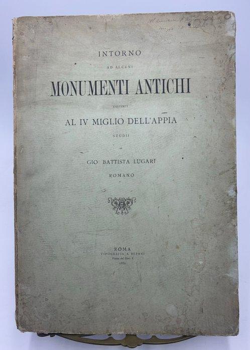 Gio Battista Lugari - Intorno ad alcuni monumenti antichi, Antiek en Kunst, Antiek | Boeken en Bijbels