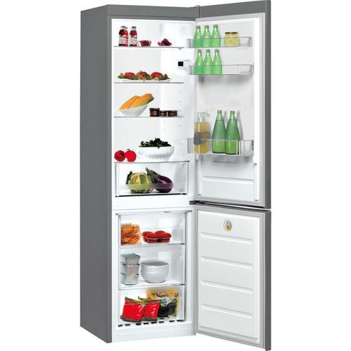 Indesit LI8S2ES Vrijstaande Koel-Vriescombi 189cm RVS 228L, Witgoed en Apparatuur, Koelkasten en IJskasten, Nieuw, 60 cm of meer