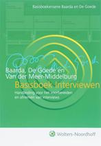Basisboek Interviewen 9789001700133, Zo goed als nieuw, Verzenden
