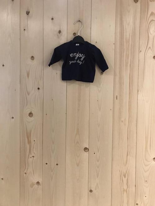 Zeeman Longsleeve / Blauw / Maat 50, Kinderen en Baby's, Babykleding | Maat 50
