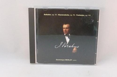 J. Brahms - Piano Works / Dominique Merlet, Cd's en Dvd's, Cd's | Klassiek, Verzenden