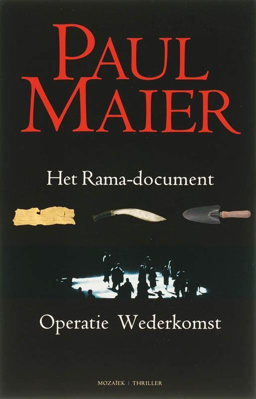 Het Rama-document / Operatie Wederkomst 9789023992325, Boeken, Thrillers, Gelezen, Verzenden