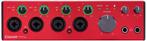 Focusrite Clarett+ 4Pre –OP VOORRAAD!! – speciale aanbieding, Computers en Software, Audio-software, Ophalen of Verzenden, Nieuw