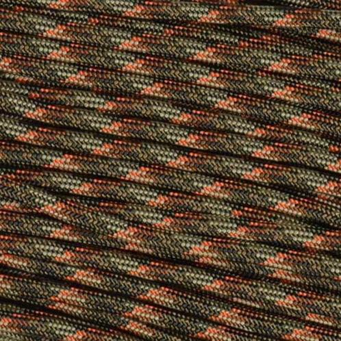 Camo woodland Paracord 550 - Type 3 - 15 meter - #22, Doe-het-zelf en Verbouw, Overige Doe-het-zelf en Verbouw, Nieuw, Ophalen of Verzenden