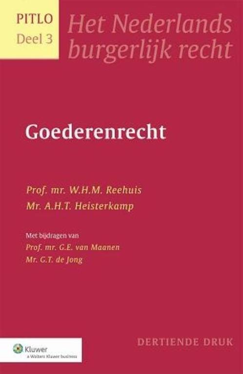 Pitlo 3 / Goederenrecht, 9789013052770, Boeken, Studieboeken en Cursussen, Zo goed als nieuw, Verzenden