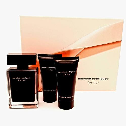 Narciso Rodriguez for Her Gift Set 50ml Eau de Toilette + 50, Sieraden, Tassen en Uiterlijk, Uiterlijk | Parfum, Nieuw, Verzenden