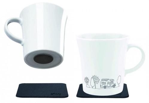 Silwy Porseleinen Mokken Camping 0.27L 2st., Caravans en Kamperen, Kampeeraccessoires, Nieuw