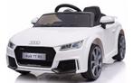 Audi TT RS, 12 volt kinderauto, SOFT START, LEDER ZITJE, Kinderen en Baby's, Speelgoed | Speelgoedvoertuigen, Nieuw, Afstandsbediening