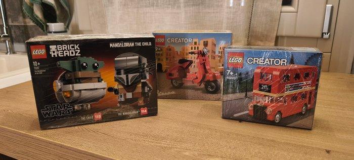 Lego Set - Creator, BrickHeadz, Star Wars - Vespa 40517;, Kinderen en Baby's, Speelgoed | Duplo en Lego