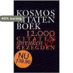KOSMOS GROOT CITATENBOEK 9789021592695 Bart de Graaff, Verzenden, Gelezen, Bart de Graaff