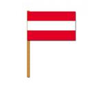 Luxe zwaaivlag/handvlag Oostenrijk 30 x 45 cm  - Oostenrij.., Hobby en Vrije tijd, Feestartikelen, Ophalen of Verzenden, Nieuw