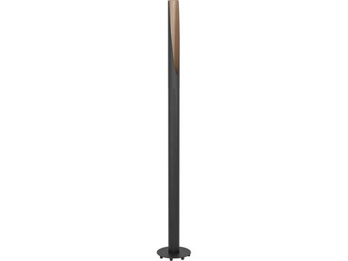 EGLO Barbotto Vloerlamp - GU10 - 136,5 cm - Zwart/Bruin -, Huis en Inrichting, Woonaccessoires | Overige, Zo goed als nieuw, Verzenden