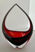 Art Cristal Bohemia - sculptuur, “ BASKET “ - 26 cm - Glas
