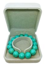 Prachtige blauwe turquoise howliet armband gratis verzending