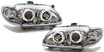 Koplampen Angel Eyes |Renault Megane 1996-1999 | chroom, Verzenden, Nieuw, Renault
