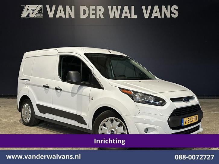 Ford Transit Connect L1 H1 | Lease vanaf 210,- p/mnd, Auto's, Ford, Dealer onderhouden, Te koop, Handgeschakeld, Diesel, Wit, Euro 6