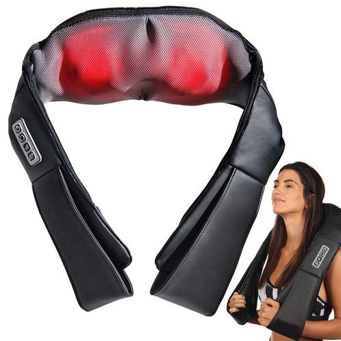 Shiatsu nekmassagekussen / neck massager met warmte-functie, Sport en Fitness, Massageproducten, Ophalen of Verzenden