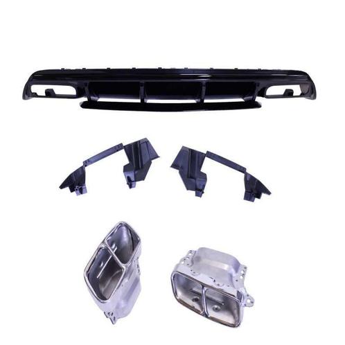 Diffuser glanzend zwart voor mercedes a-klasse w176 2013-201, Auto-onderdelen, Carrosserie en Plaatwerk, Nieuw
