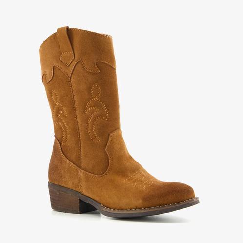 TwoDay leren meisjes western laarsjes bruin maat 34, Kleding | Dames, Schoenen, Nieuw, Verzenden
