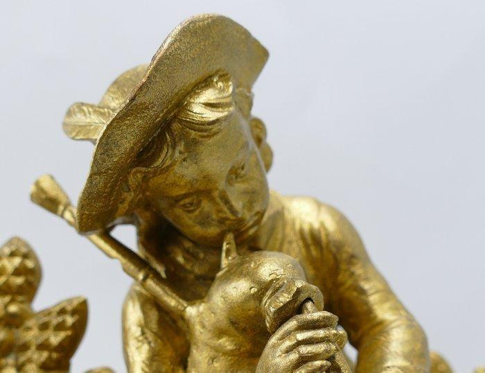 Klok - Legering - 1800-1850, Antiek en Kunst, Antiek | Klokken