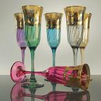 Secoloventesimo - Champagne fluitje (6) - Venice kleur goud