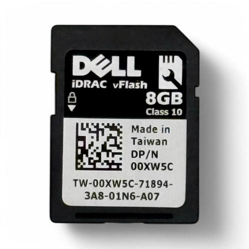 Dell 8GB iDRAC6 iDRAC7 iDRAC8 vFlash SD Card P/N: 0XW5C,, Computers en Software, Netwerkkaarten, Refurbished, Ophalen of Verzenden