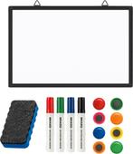 2dekans | BRASQ Whiteboard 60x90 cm magnetisch – met, Ophalen of Verzenden, Zo goed als nieuw