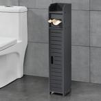 Toiletrol houder Leoben HKC toiletkast 80x15x15 cm donkergri, Huis en Inrichting, Badkamer | Badtextiel en Accessoires, Verzenden