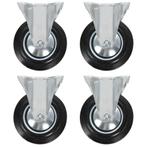 vidaXL Vaste wielen 4 st 160 mm, Verzenden