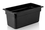 GGM Gastro | Polycarbonaat GN bak 1/4 - Zwart - Diepte 150 |, Verzenden
