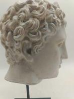 sculptuur, Testa di Eros - 33 cm - marmerstof, Antiek en Kunst