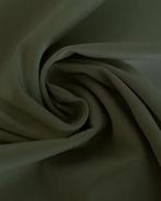Katoen Viscose Stretch Army Groen, Nieuw, Groen