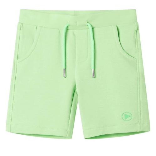 vidaXL Kindershort 128 fluorescerend groen, Kinderen en Baby's, Kinderkleding | Overige, Nieuw, Verzenden