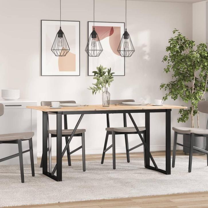 Gietijzeren Eettafelpoten 120x60x73cm | Tweedekansje | In..., Huis en Inrichting, Tafelonderdelen, Minder dan 50 cm, Tafelpoot