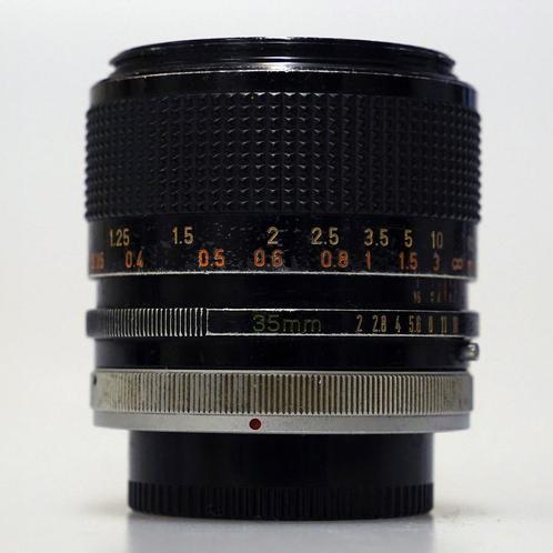 Canon FD 35mm f/2 S.S.C. objectief - Tweedehands, Audio, Tv en Foto, Fotografie | Lenzen en Objectieven, Gebruikt, Verzenden