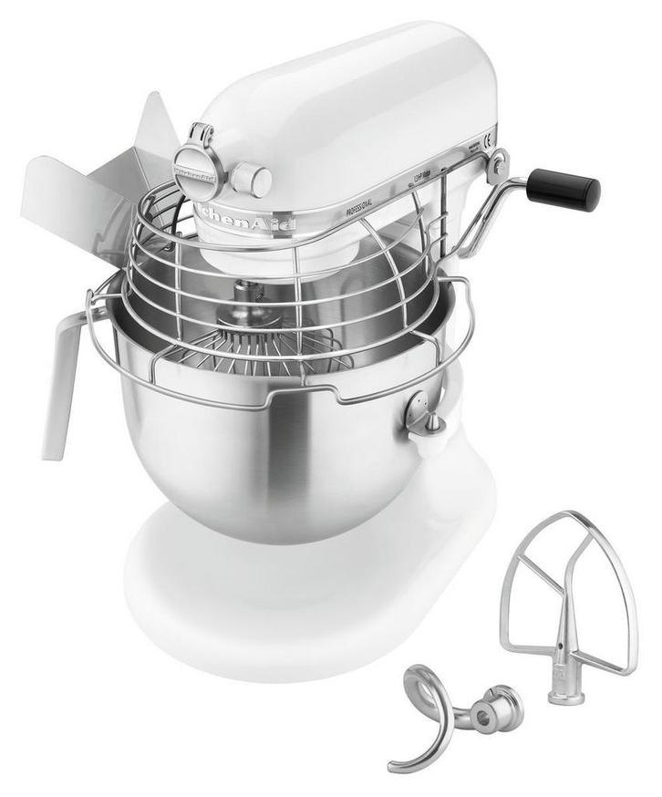 Bartscher KitchenAid 5KSM7990XEWH Spiraalmixer | Wit | 6.9L, Zakelijke goederen, Horeca | Keukenapparatuur, Nieuw in verpakking