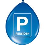 Pensioen Ballonnen 30cm 8st, Hobby en Vrije tijd, Feestartikelen, Verzenden, Nieuw